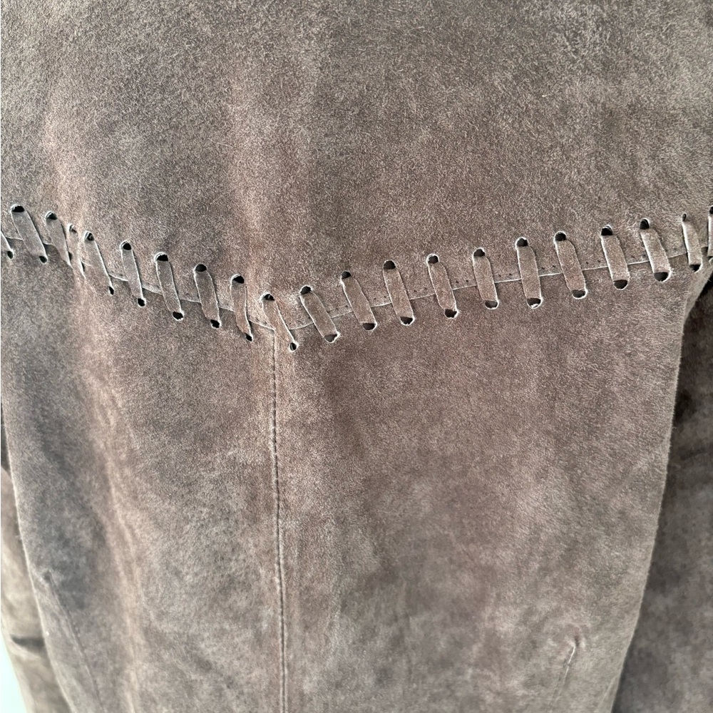 Faded Glory Brown Leather Jacket - Picture 6 of 9